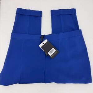 NWT Marina Rinaldi Reame Cigarette Pants Blue Plus Size 18 Casual Career Office